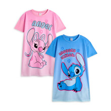 (8-9 Years) Disney Multi-Pack of 2 Short Sleeve Nightdress (Girls Multicoloured)