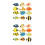 24Stk Lebensechte Tropische Fischmodelle ABS Aquariendeko 3