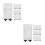 2Sets ABS Trennplatten Für Aquarium Mit Filtergitter in 7