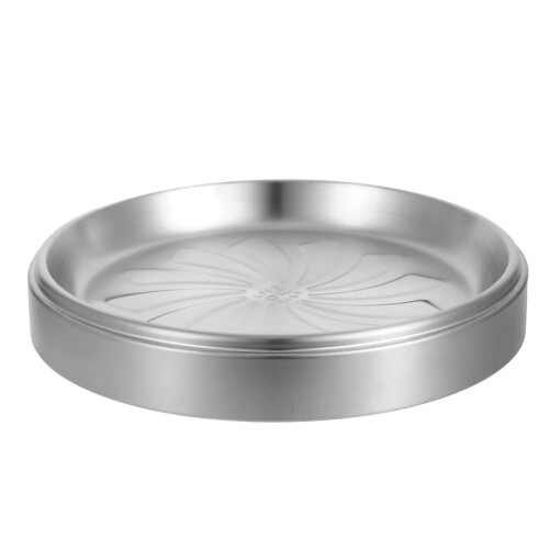 3Stk Food Prep Tablett Servierplatte Antihafte Silber