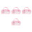 4St Hard Shell Brillentas Schattig Beer Opvang 8
