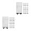 2Ensembles Diviseurs Aquarium ABS Noir Pour Séparation Filtration 5
