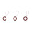 3Stk Braune Finger Ring Lanyards Handyhalterung Mit 9