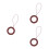 3Stk Braune Finger Ring Lanyards Handyhalterung Mit 8