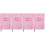 4Pcs Pink PU Planner Notebook Multi-Function Daily Writing Organizer 9