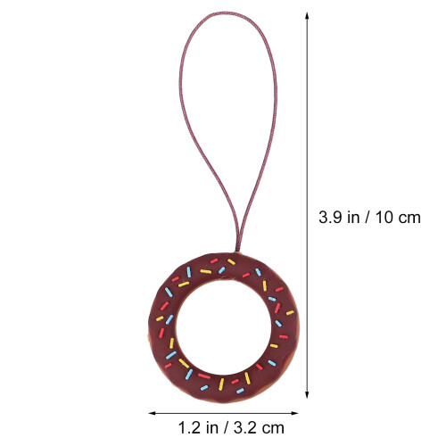 3Stk Braune Finger Ring Lanyards Handyhalterung Mit 1