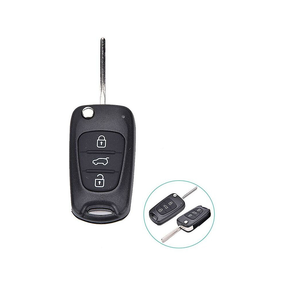 Abs Plastic Material Key Fob Case Shell, Compact Size Replacement Car Key Housing For Keyless Entry Remote Control, Easy Installation Ensures Quick 9358999305998