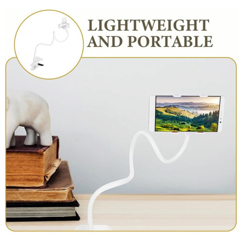 Βάση Lazy Tablet με Universal Fit, Δομή από Κράμα Αλουμινίου-Μαγνησίου Προσφέρει Ρυθμιζόμενη 1