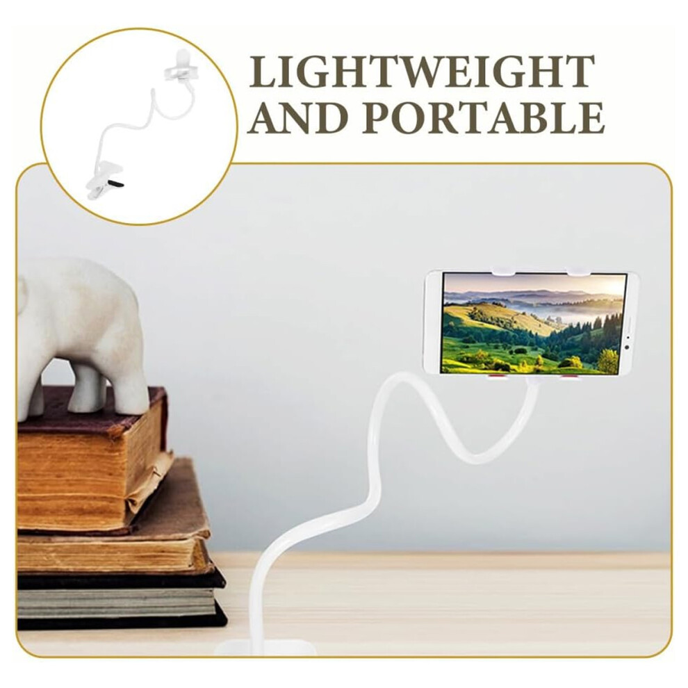 Universal Fit Tablet Stand Holder, Reinforced Base & Flexible Long Arm Gooseneck For 4-10.6 Inch Devices Including Ipad Iphone, Aluminum-Magnesium 9169997099013