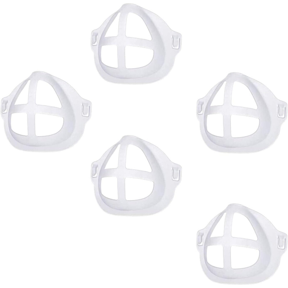Silicone Material Mask Bracket For Comfortable Breathing, Washable Reusable Inner Support Frame That Acts As A Lipstick Protector And Reduces 9340258497087