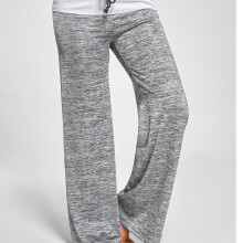 Loungebroek voor dames, wijde pijpen, hoge taille, casual, met trekkoord, rekbaar, lichtgewicht, comfortabel, sportbroek voor yoga, workouts en meer.