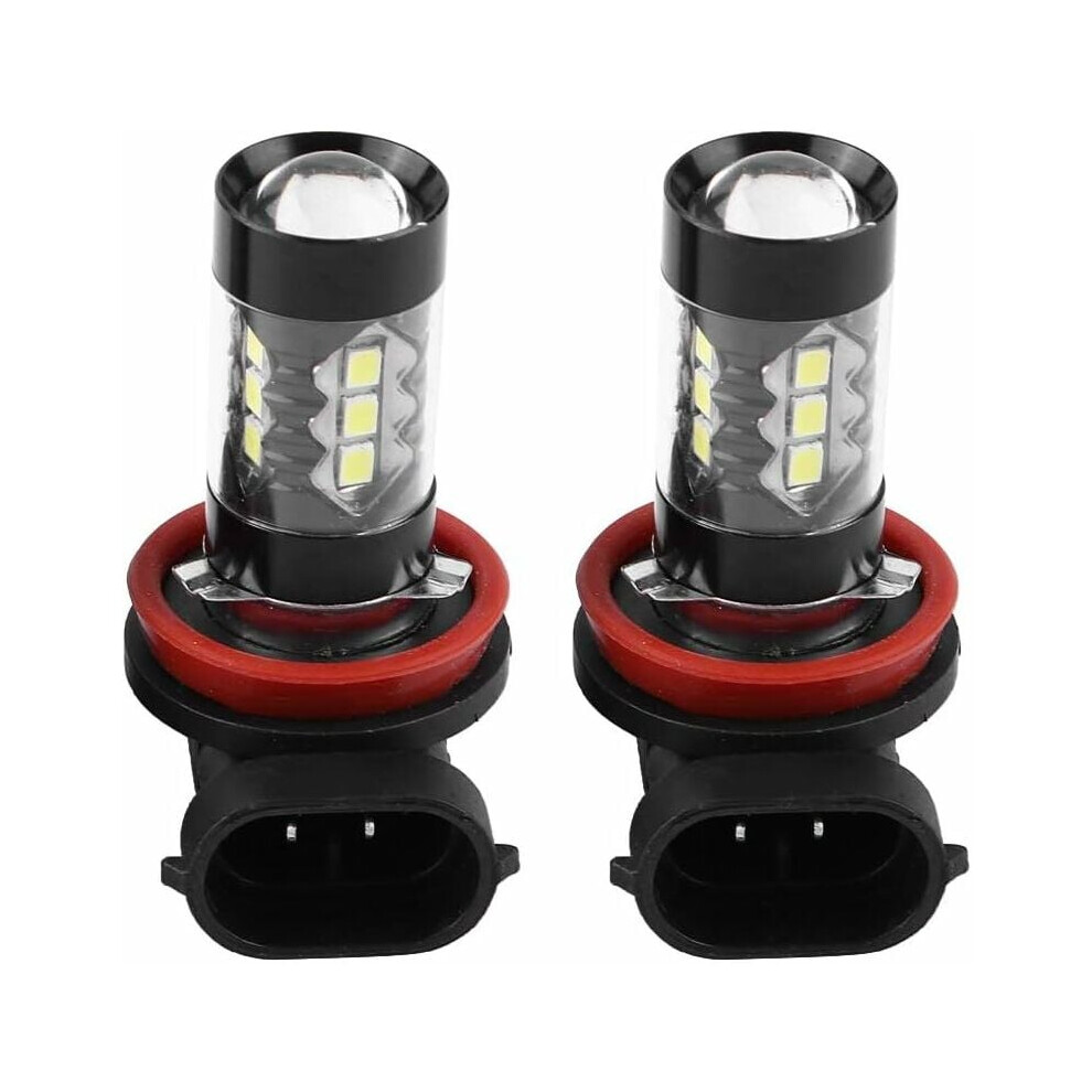 6000K Xenon Led Fog Bulb, Super Bright Waterproof High-Quality Led Chips For H8 H11 9005 Fog Lights White/Light 9358999306094