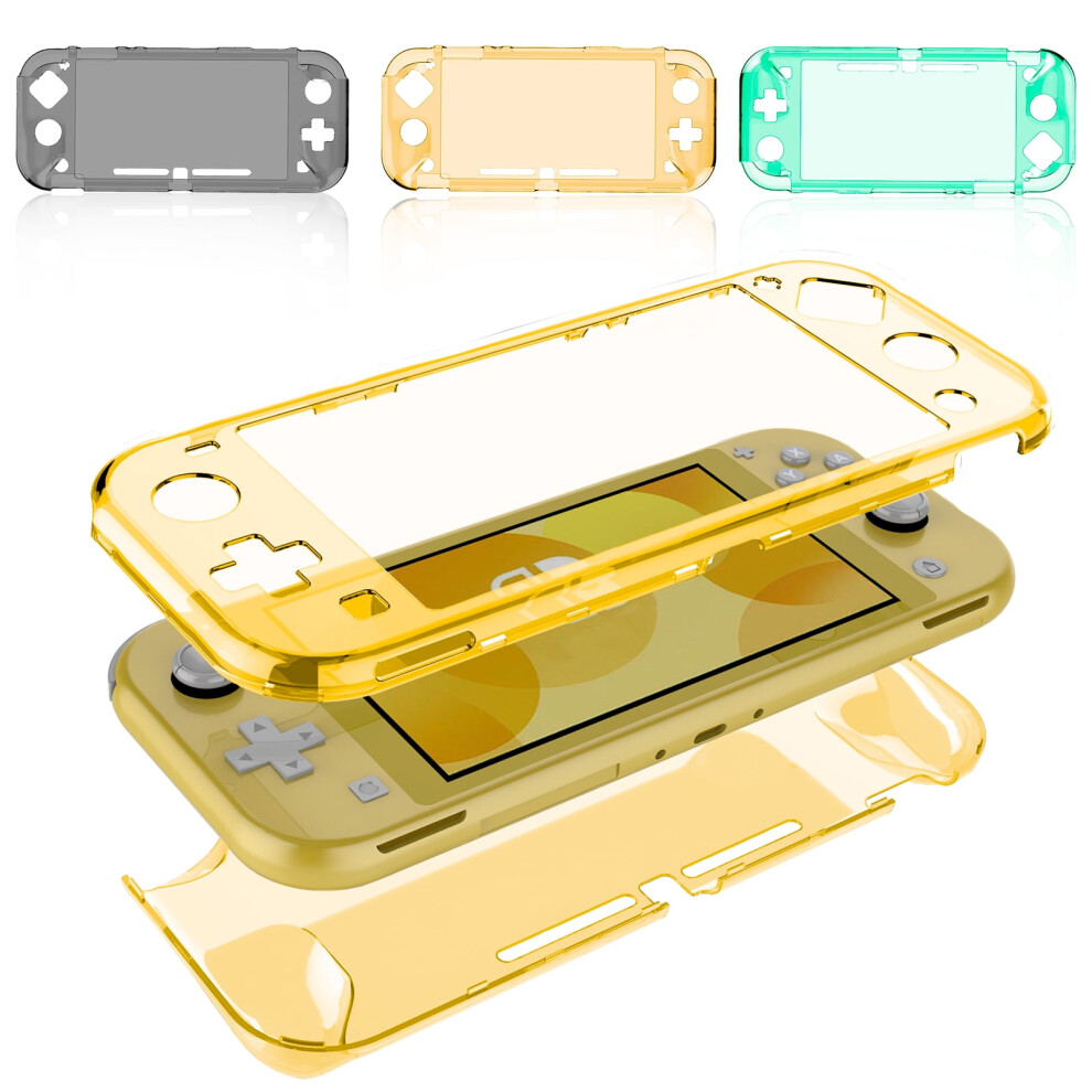 Ergonomic Grip Case For Nintendo Switch Lite, Full Protection With Shock-Absorption And Anti-Scratch Design For Safe And Stylish Gaming (Yellow) Yellow 9004841489865