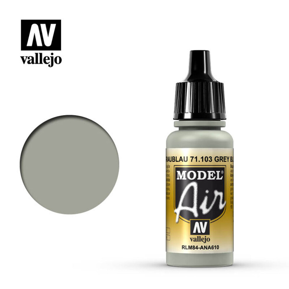 Val103 - Av Vallejo Model Air 17ml - Grey Blue (rlm 84)