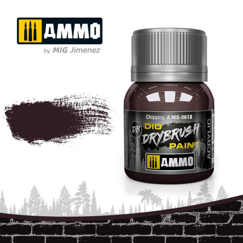 Mig Ammo 0618 Dio Drybrush Chipping