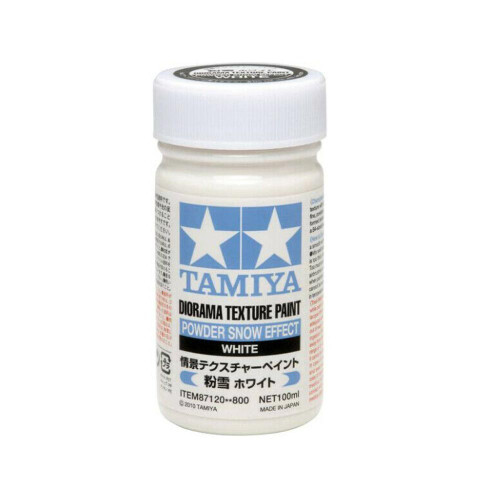 Tamiya Tamiya 87120 Powder Snow Effect Diorama Texture Paint 100ml Model Paint