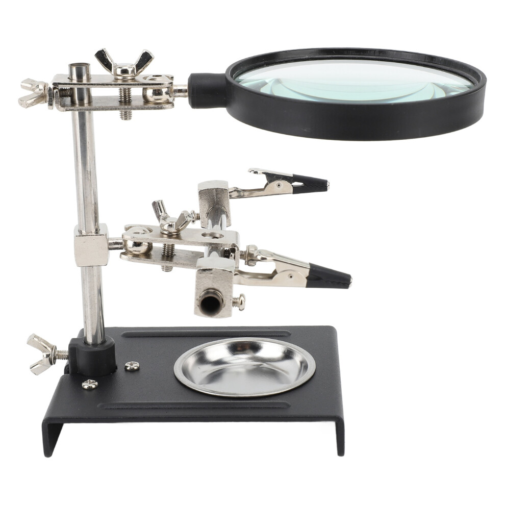 6X Magnifier With Clip Â Soldering Station For Diy Electronics & Repairs 3161369507627