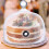 2Stk Glashaube Transparent Kuchen Display & Brotabdeckung 10
