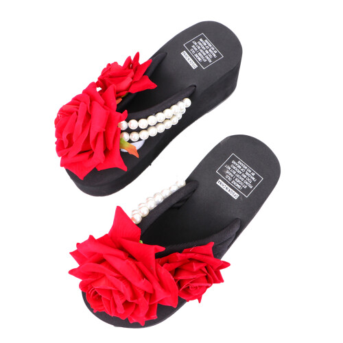 3Stk Schwarze Damen Slipper Gepolstert Elegant