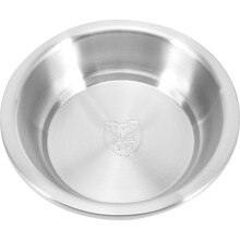 2Stk Speiseteller Für Zuhause Silber Mehrzweck-Tablett