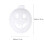 30St Party Masker Wit Pulp Lichtgewicht DIY Handgeschilderd Accessoire 1