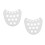 2Pcs Multifunctional Baby Hip Carrier Back Support White PP Comfort 7