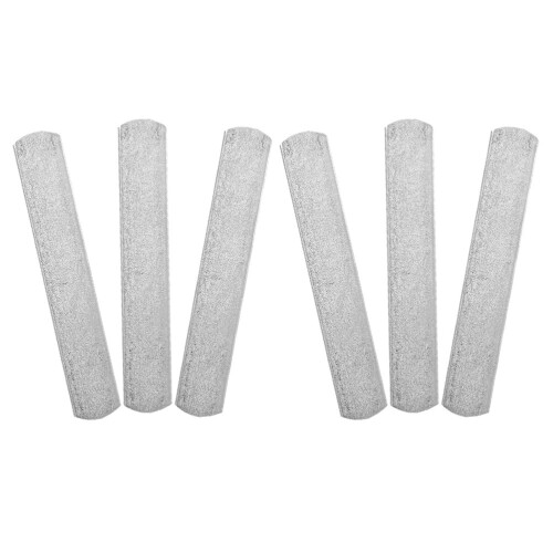 12Stk Workout Gewicht Eisenplatten Silber Für Bodybuilding &