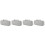 4St Kabel Organizer Tas Grijs Voor Digitale Accessoires 4