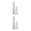 12Stk Workout Gewicht Eisenplatten Silber Für Bodybuilding & 4