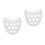 2Pcs Multifunctional Baby Hip Carrier Back Support White PP Comfort 5