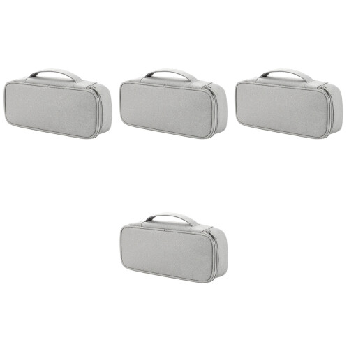 4St Kabel Organizer Tas Grijs Voor Digitale Accessoires 2