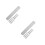 12Stk Workout Gewicht Eisenplatten Silber Für Bodybuilding & 9