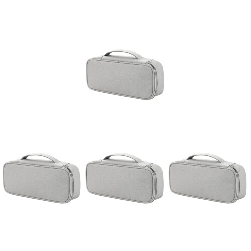 4St Kabel Organizer Tas Grijs Voor Digitale Accessoires 1