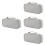 4St Kabel Organizer Tas Grijs Voor Digitale Accessoires 6