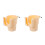 2St PP Bekerhouder Auto Beige Voor Drink En Telefoon in 6