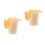 2St PP Bekerhouder Auto Beige Voor Drink En Telefoon in 7