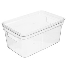 2Stk Transparente Aufbewahrungsbox Kunststoff Stapelbar Für Kleinteile