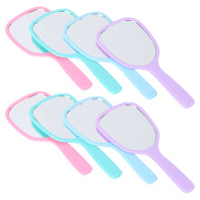 16Stk Taschenspiegel Make-Up Bunt Kompakt Leicht Tragbar Einseitig