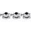 3St Duurzame Tom Drum Houder Zilveren Percussion Clamp 6