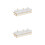 2Sets Keramische Verdeelde Serveerschalen Voor Snacks En Fruit Wit 3
