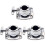 3St Duurzame Tom Drum Houder Zilveren Percussion Clamp 4