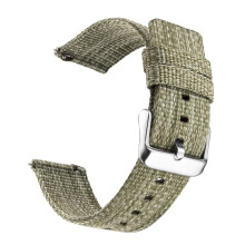 3Stk Modisches Nylon Watchband Grün Ersatzband Strap Für Smartwatch