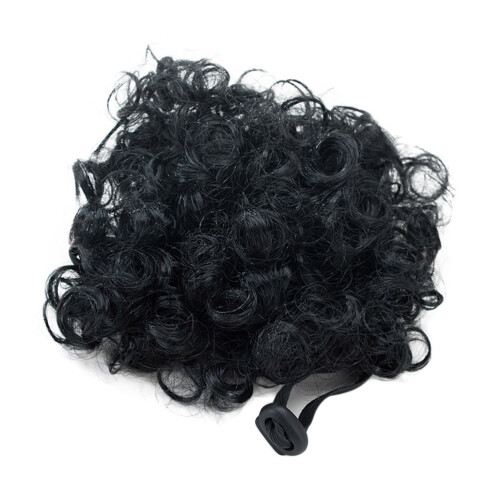 3Stk Schwarze Pet Perücken Haaraccessoires Für
