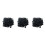 3Stk Schwarze Pet Perücken Haaraccessoires Für 4