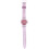 3Ud Niños Transparente Rosa Silicona Glitter Resistente Y Cómodo 1