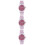 3Ud Niños Transparente Rosa Silicona Glitter Resistente Y Cómodo 5