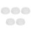5Sets Babyflaschen Deckel Silikon Dichtungsring Weiß PP 5