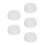 5Sets Babyflaschen Deckel Silikon Dichtungsring Weiß PP 10