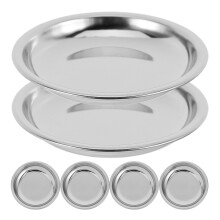 30Ud Bandejas Para Pesaje Digital Joyas Acero Plata Uso