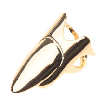 Fingerspitzen-Nagelpanzerringe, Y2k-Ringe, verstellbare-Gold